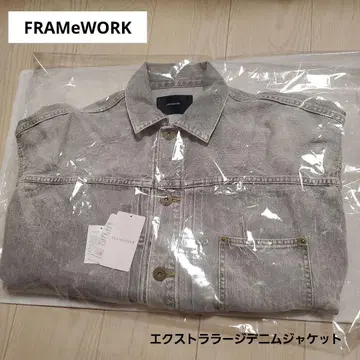 [ FRAMeWORK] 엑스라지 데님 자켓