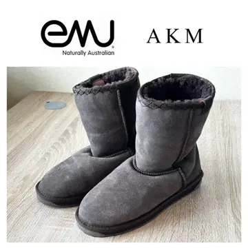 초특가 AKM x EMU 코듀로이 어그 부츠 UK9/27.0cm 브라운