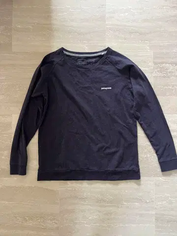 파타고니아 patagonia 롱T S 네이비