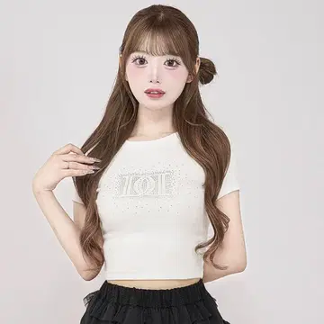 Darich 다리치 샤이니 DD 로고 컴팩트 T셔츠 WHT