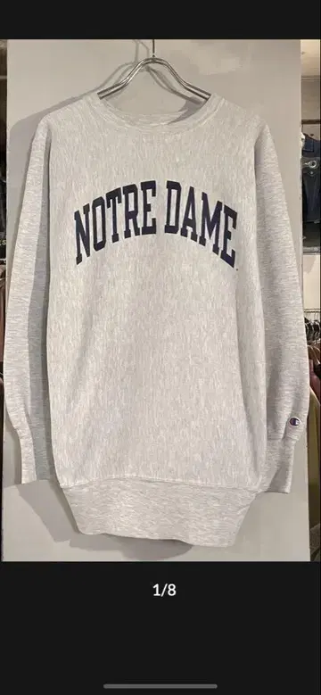 90s USA Champion NOTRE DAME 리버스 위브 XL