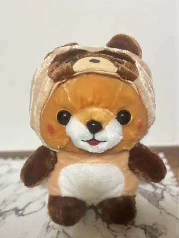 콩시바 삼형제 포테구루미 너구리 마메타로 울트라 BIG 봉제 인형