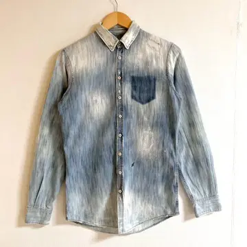 새상품급 DSQUARED 2 / 디스퀘어드 데님 셔츠 42 이탈리아제