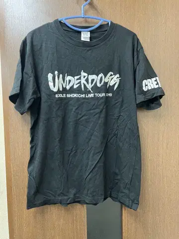UNDERDOGG EXILE SHOKICHI 2019 티셔츠 스태프용