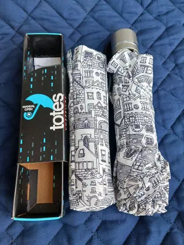 totes 접이식 우산 55cm 폴리에스테르 100%