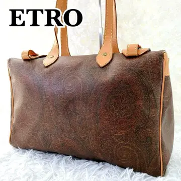 [ 레어 디자인 ] 에트로 ETRO 숄더백 보스턴 백 페이즐리