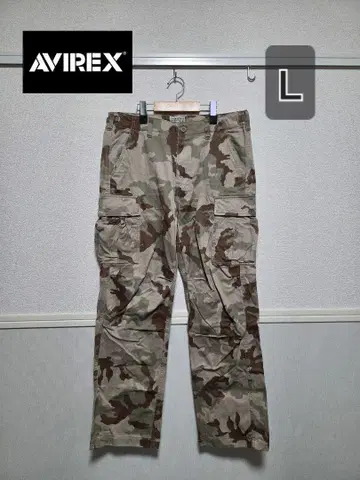 AVIREX 아비렉스 카고 팬츠 카모플라쥬 베이직 카모플라주 L