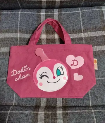 호빵맨 짤랑이 미니 토트 미사용 새상품