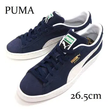 미사용품 PUMA 푸마 스웨이드 클래식 XXI 네이비 26.5cm