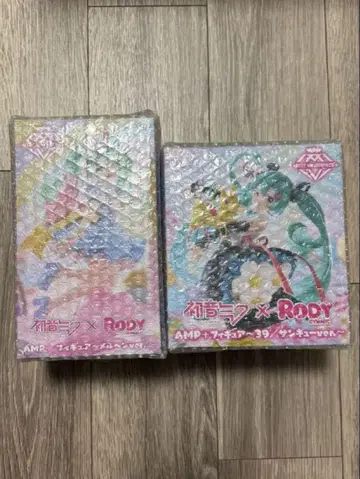 하츠네 미쿠 x Rody 피규어 미개봉 2개 세트
