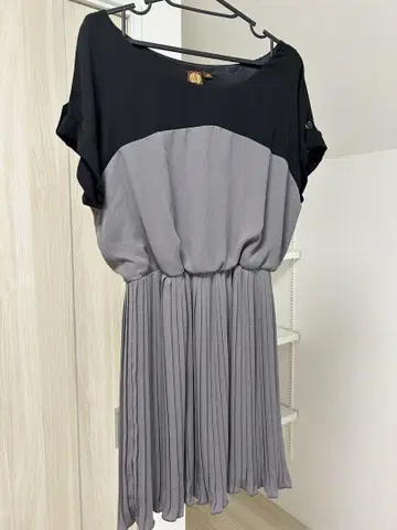 Luxe Dealing 플리츠 스커트 원피스 46