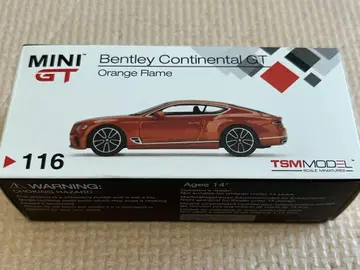 MINI GT Bentley Continental GT 오렌지 프레임