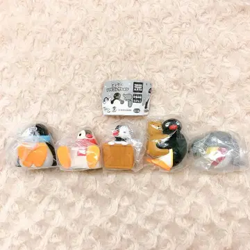 핑구 소프트 비닐 컬렉션 전 5종 풀 컴프