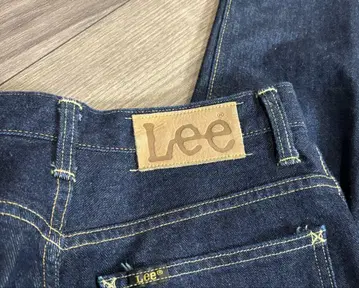 Lee 스트레이트 데님 XS 다크 블루