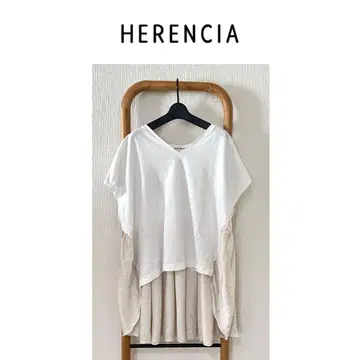 HERENCIA 반팔 드레이프 T셔츠 free size