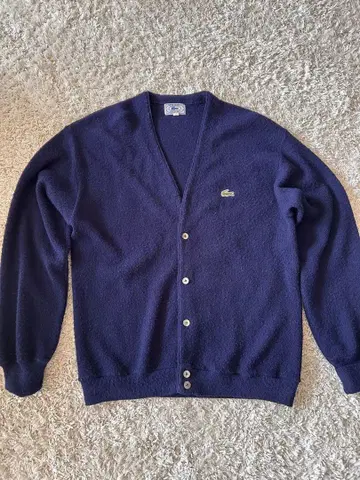 IZOD LACOSTE 라코스테 70-80s 아크릴 가디건 L