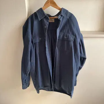 L.L.Bean 다크 블루 긴팔 셔츠