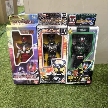 BANDAI 가면라이더 시리즈 전왕 & 키바 & 란스 3체 세트