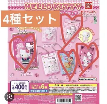 HELLOKITTY 패키지 미니어처 컬렉션 4종