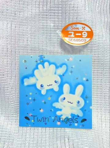 Twin Angels 트윈 엔젤스 씰 스티커 헤이세이 레트로
