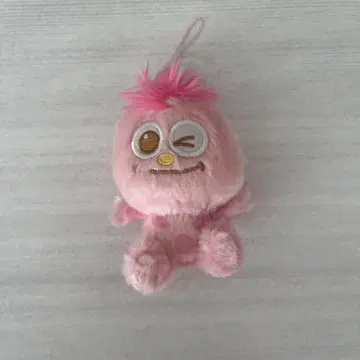 모피 봉제 인형 키링