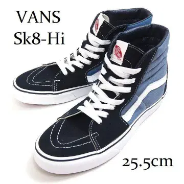 미사용품 VANS SK8-HI 스케이트 하이 하이컷 25.5cm