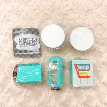 아메리칸 다이너 마스코트 민트 컬러 컬렉션 전 5종 풀컴프