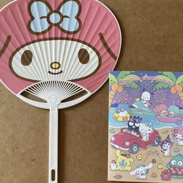마이멜로디 부채 산리오
