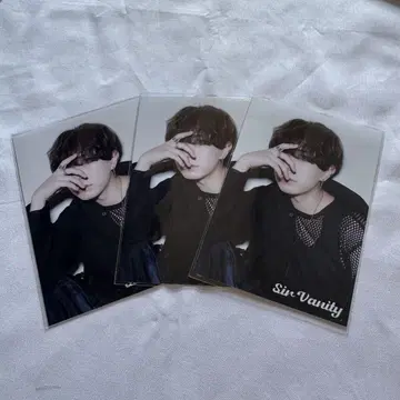 Sir Vanity 나카지마 요시키 브로마이드 세트