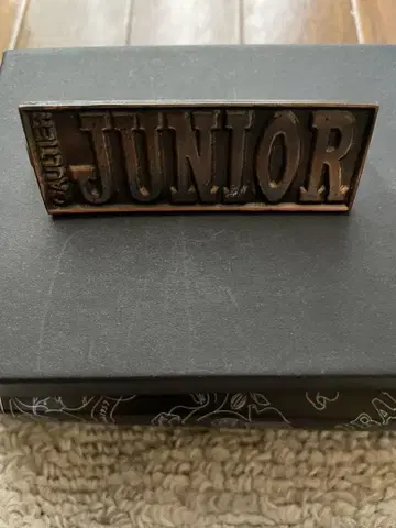 Gaultier JUNIOR 메탈 뱅글 반지