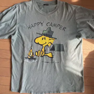 90s 우드스탁 초레어 T셔츠 스누피 단기 세일 중 5000엔 할인