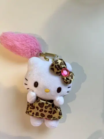 키티 봉제 인형 키링