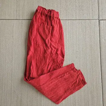 nest robe 네스트로브 린넨 테이퍼드 팬츠 스칼렛
