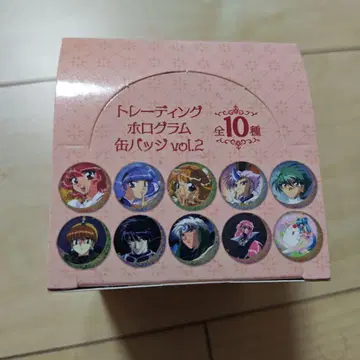 마법기사 레이어스 트레이딩 홀로그램 캔뱃지 vol.2 1BOX 10개입