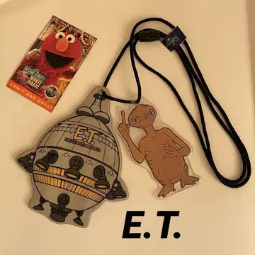 E.T. 패스 케이스 유니버셜 레어 희귀 ET 당시 물건