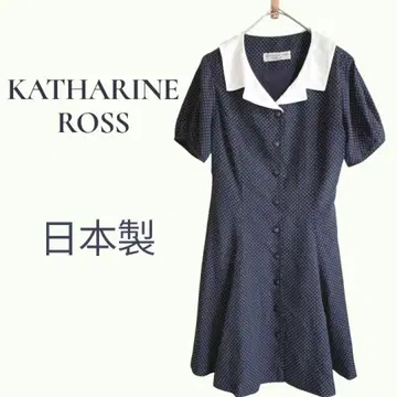 KATHARINE ROSS 캐서린 로스 원피스 도트 무늬 일본제