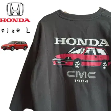 미사용 새상품 HONDA CVIC 맨투맨 원더 시빅 L size