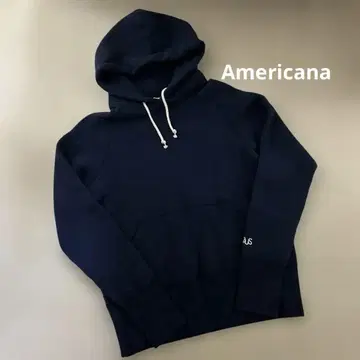 Americana 네이비 후드티 일본제