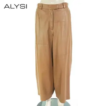 새상품 알리지 ALYSI 가죽 팬츠 42 EPT1084 L 사이즈 와이드