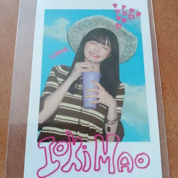 이오키 마오 폴라로이드풍 스티커 노기 카페