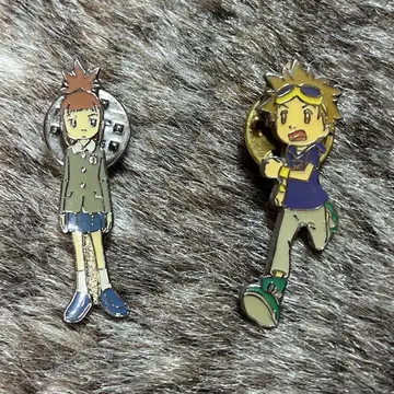 당시 물건 레어 디지몬 테이머즈 마츠다 타카토 마키노 루키 핀즈