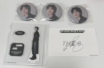 SEVENTEEN CAFE 2023 캔뱃지 아크릴 스탠드 세트 THE 8