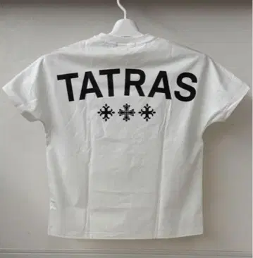 새상품급 TATRAS 화이트 T셔츠