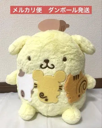폼폼푸딩 팀푸딩 따뜻한 초BIG 봉제 인형 전체 1종