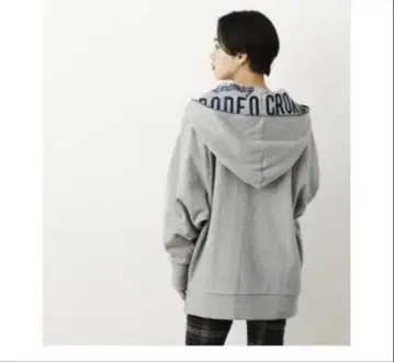 LOGO HOODIE 지퍼 후드티 로데오 크라운