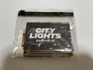 백현 CITY LIGHTS 스티커 팩 (미개봉)