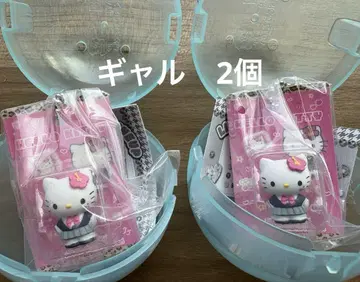 HELLO KITTY 패키지 미니어처 컬렉션 갸루 2개 세트