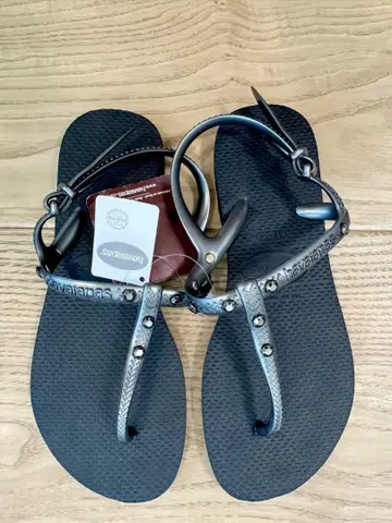 택 포함 새상품 Havaianas 비쥬 샌들