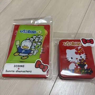 쓰리코인 산리오 지퍼팩, 스티커