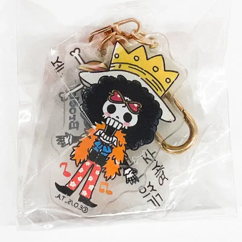 [Onepiece] Brook acrylic key ring keyholder P0000HMD